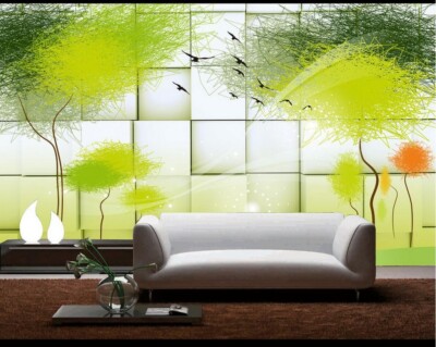 3D Doodle Branches ZHUA44356 Wallpaper Wall Murals Removable Self-adhesive Ann