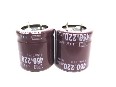 450V Power Snap-In Capacitor 220µF 1pcs PHILIPS 057 220uF 222205757221