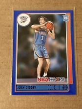 Josh Giddey 2021-22 Panini NBA Hoops RC #202 Oklahoma City Thunder Rookie Blue