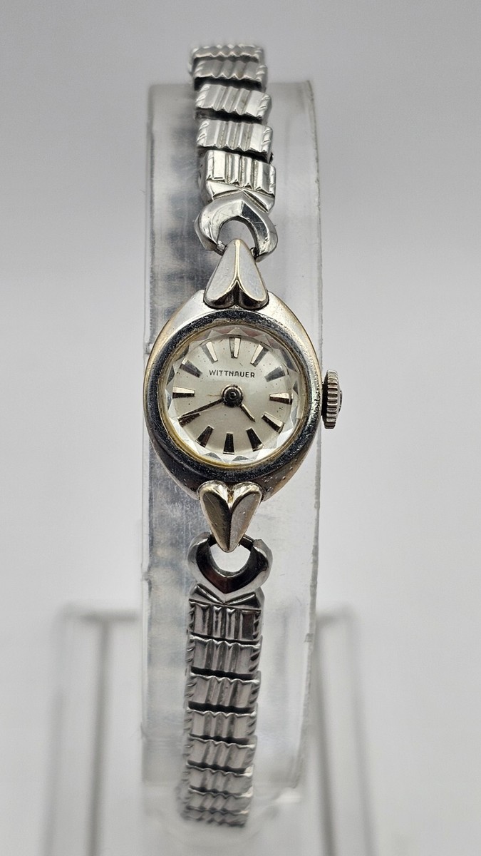 1940 Wadsworth Women\'s Gold 10k Gold white gold GP Vintage-Style Bracelet Watch Vintage Wadsworth Ladies Watch 10K Rolled Gold Bezel  main image 3