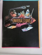 Universal Studios Hollywood Vintage Guide Book Visitor Brochure 1990