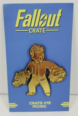 Fallout Enamel Pin Vault Boy Perk S.P.E.C.I.A.L. Loot Crate