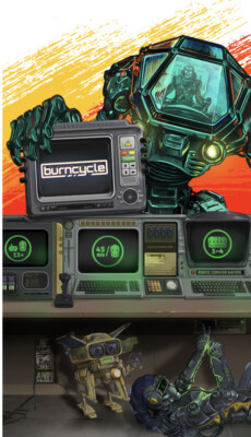 Burncycle : Chip Theory Games Kickstarter Ed. Deluxe Everything Bundle