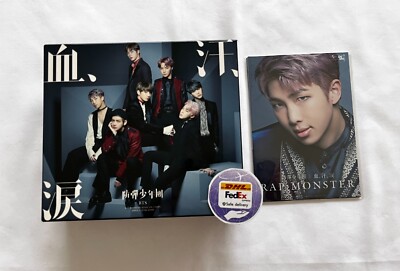 BTS Blood Sweat & Tears Official CD 4 Types Photos Box complete