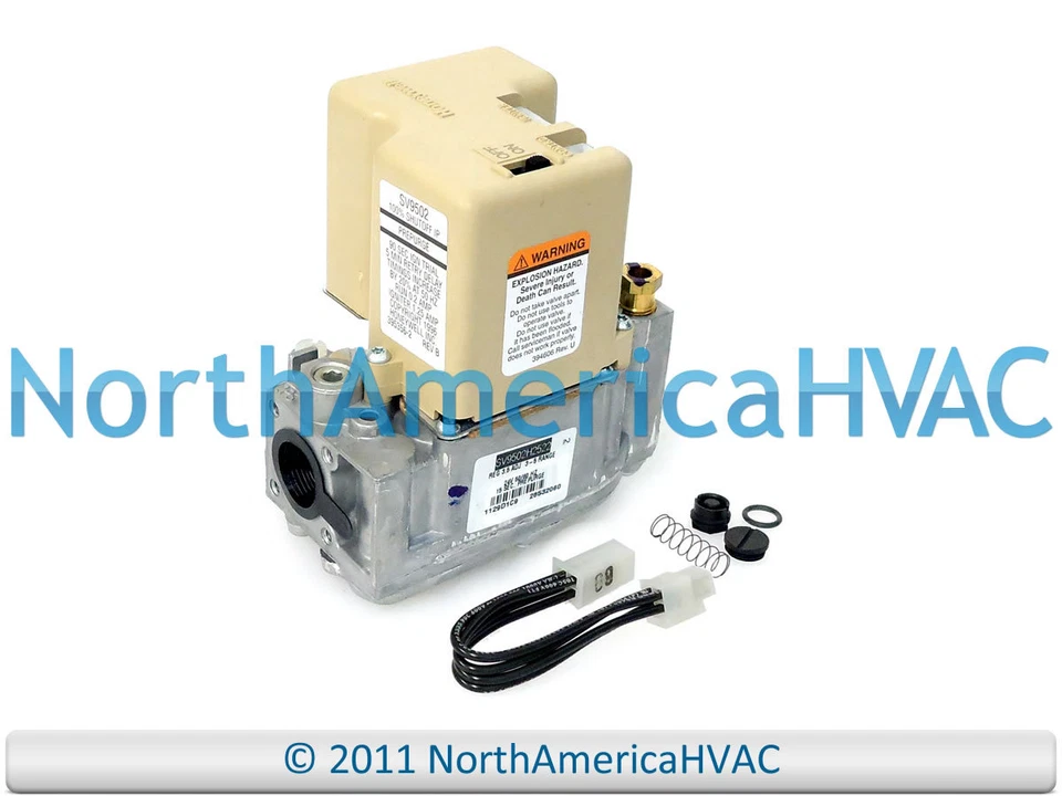FITS HONEYWELL FURNACE SMART GAS VALVE OEM Honeywell Furnace Smart Gas Valve Fits SV9502H 1706 SV9502H1706 Nat/LP Gas