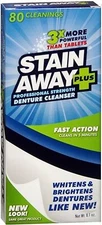 Stain Away Plus Denture Cleanser 8.1oz 