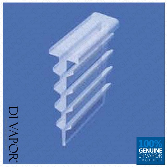 Di Vapor (R) Channel seal for Bi Folding Shower Door Shower cubicle