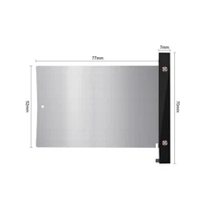 Film Back Adapter Dark Slide For Bronica ETR ETRSi ETRS 645 Medium Format Camera