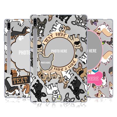 CUSTOM CUSTOMIZED PERSONALIZED DOG BREEDS SOFT GEL CASE FOR SAMSUNG TABLETS 1