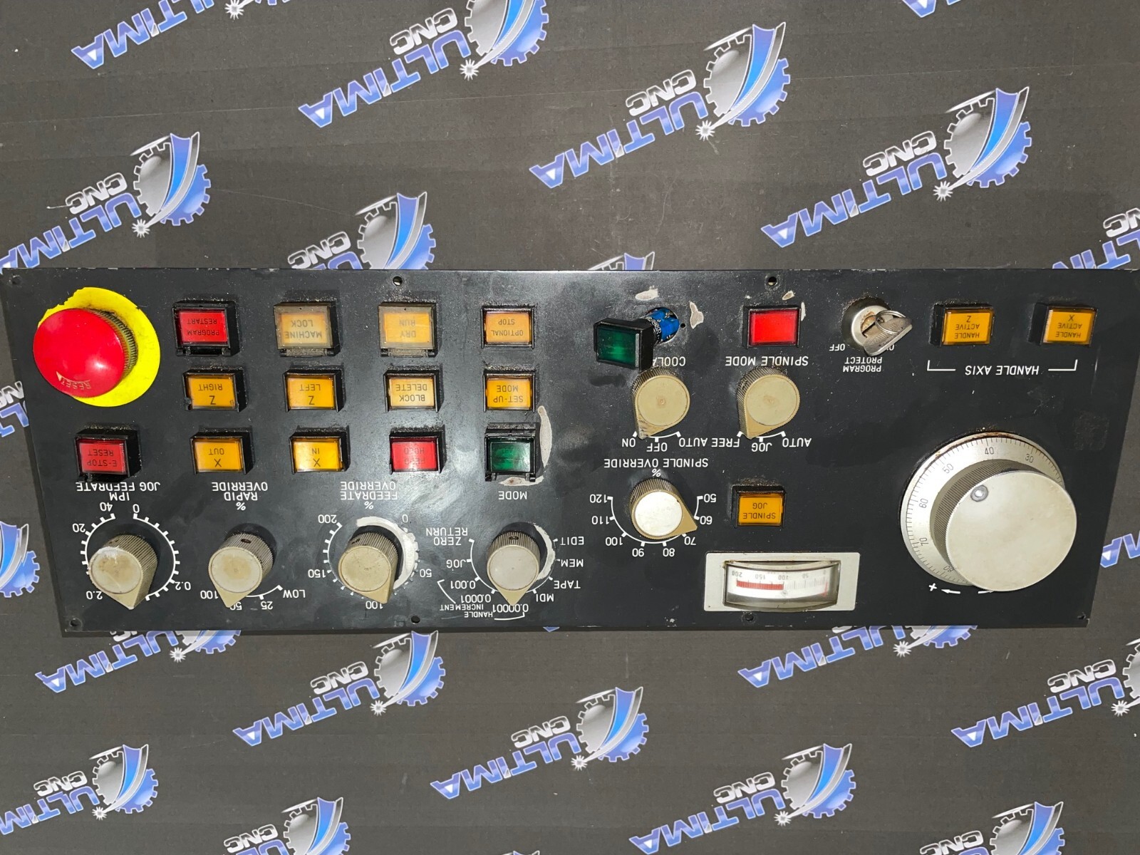Fanuc A02B-0050-C553 MDI/CRT Unit OPTION UNIT MPG Pulse Generator A860-0201-T001