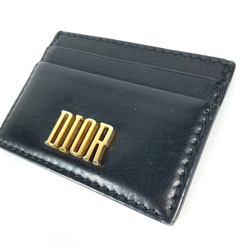 Dior 26-MA-1128 Pass case logo Business Card Holder Card Dior 26-MA-1128 Pass case logo Business Card Holder Card