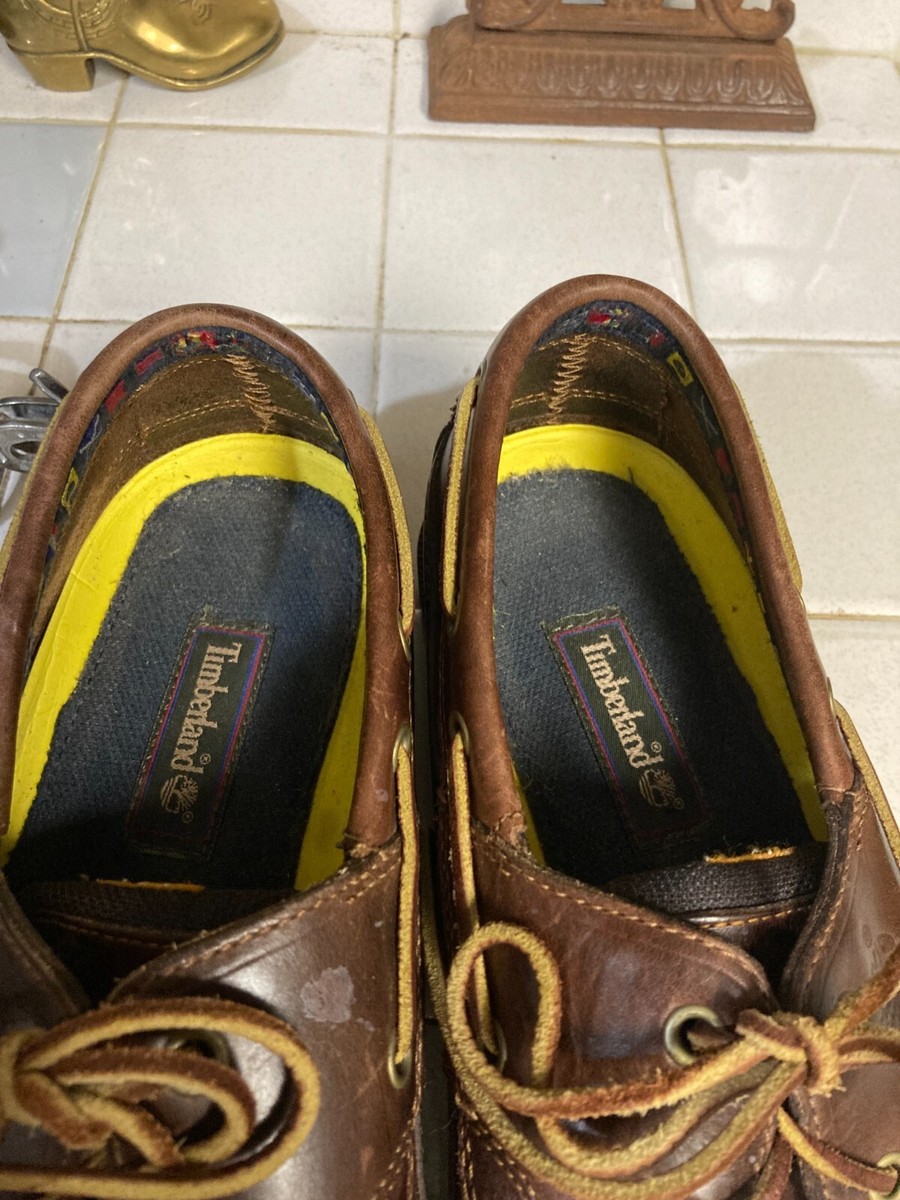 Timberland Classic 2-Eye Boat Shoe Root Beer / Brown Mens 11