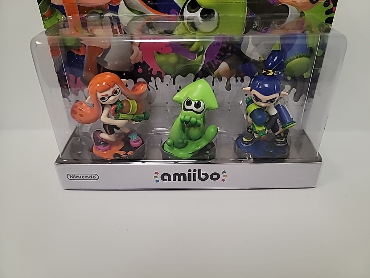 未開封　Nintendo Splatoon amiibo 3体セット 未開封】amiibo スプラトゥーン3 トリプルセット - メルカリ