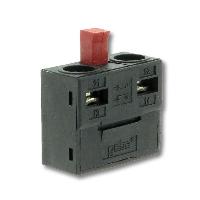 Schlüsselschalter Garagentor Geba Schalteinsatz J-2T/1 Zweiseitig Tastend Für Schlüsselschalter 1 Key Switch