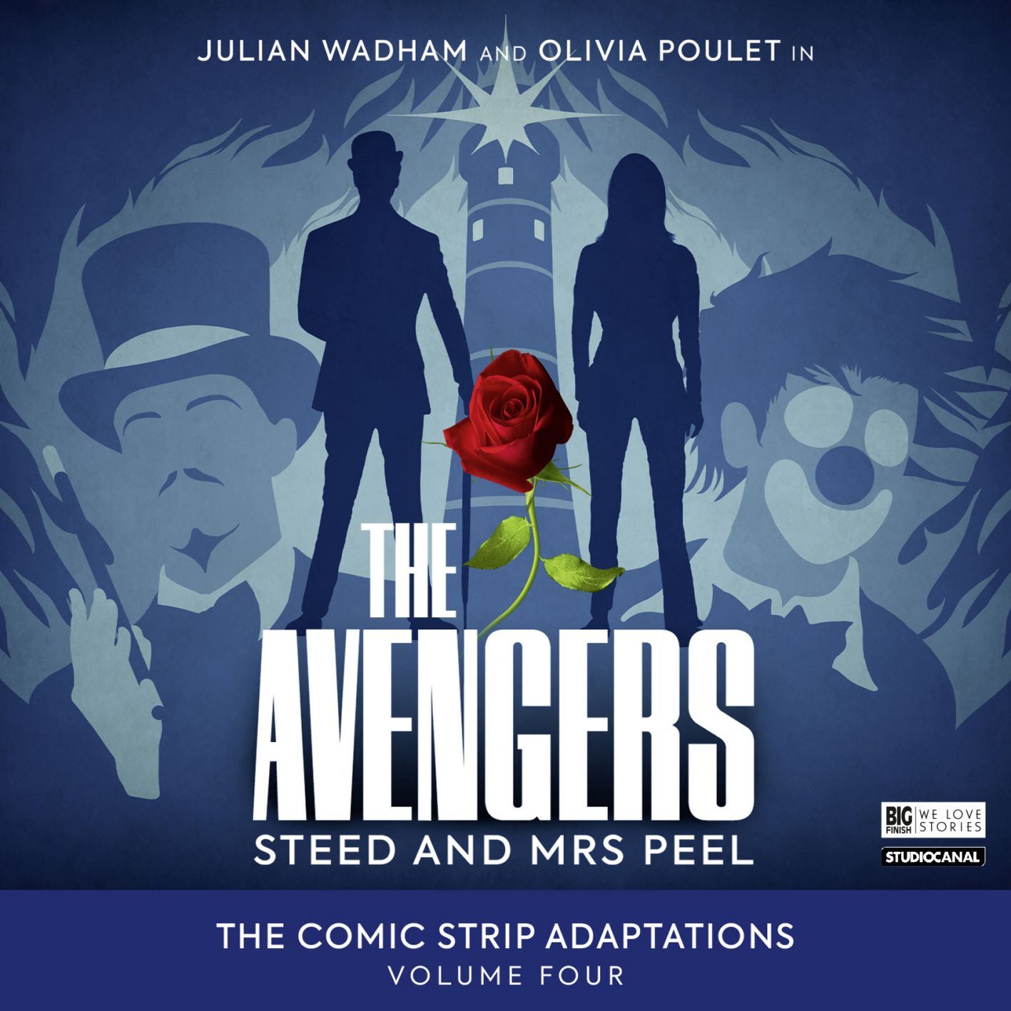 The Avengers: The Comic Strip Adaptations Vol 04: Steed & Mrs Peel Audiobook CD