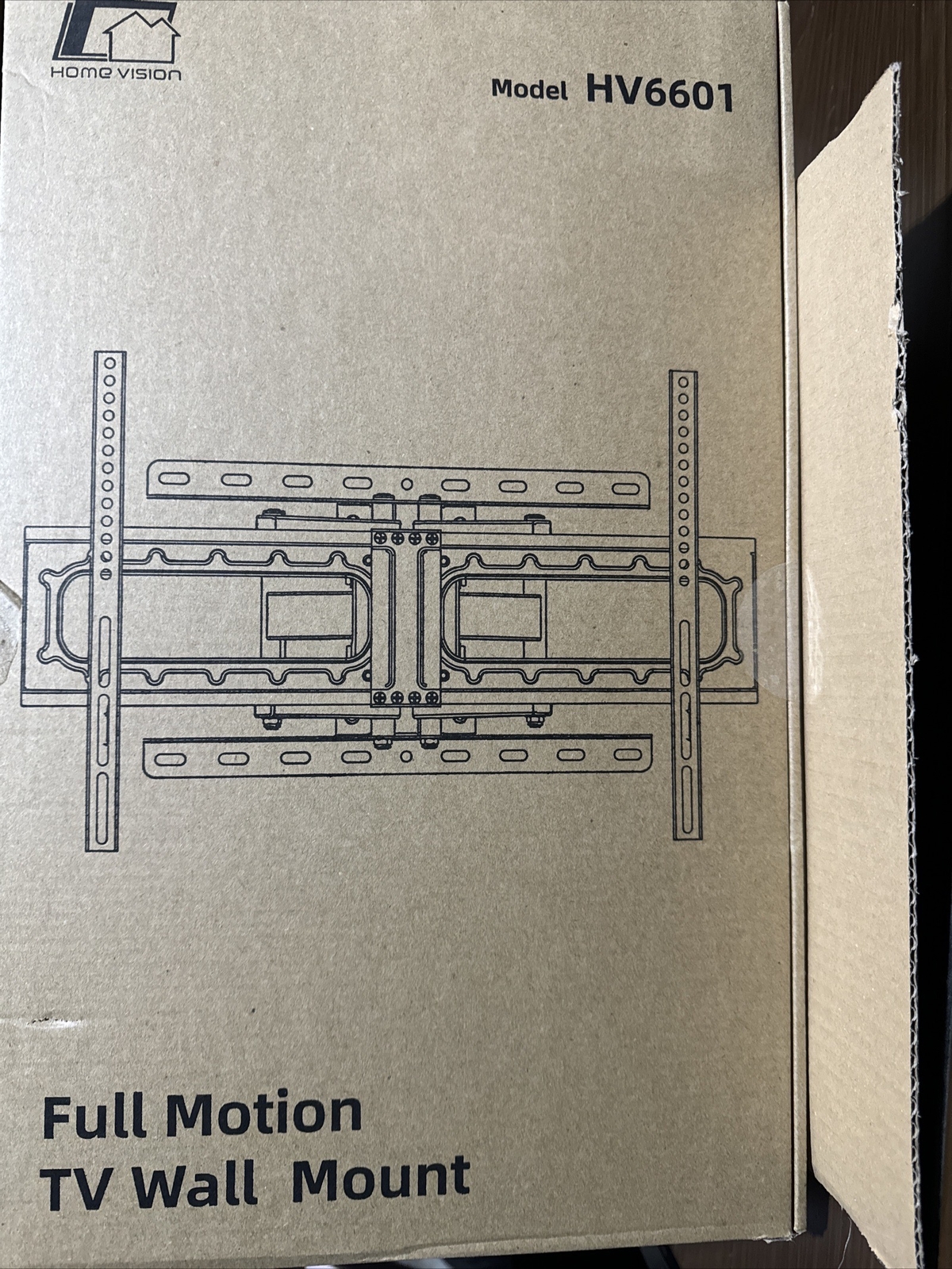 TV Wall Mount Full Motion for Most 32-86 Inch Tvs up To132Lbs, TV Mount Swivel a-image