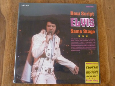 Elvis Presley - New Script Same Stage - 2 LP Set - Clear Vinyl 180gr - Sealed -