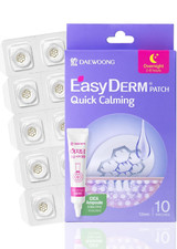 Easyderm Quick Calming Magnesium Patches   Hydrocolloid Acne Spot Treatment Incl
