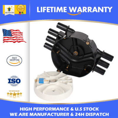 Distributor Cap & Rotor Kit For Chevrolet S10 GMC 4.3L V6 Vortec DR475 DR331