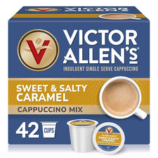 Sweet and Salty Caramel Cappuccino Mix, 42 Count K-Cup Pods for Keurig
