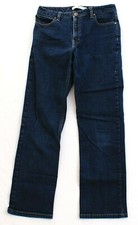 Tommy Hilfiger Blue Straight Leg Blue Denim Cotton Stretch Jeans Women's NEW
