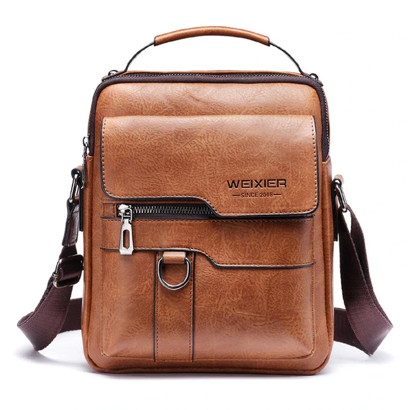 Men's bag leather top brands new arrivals