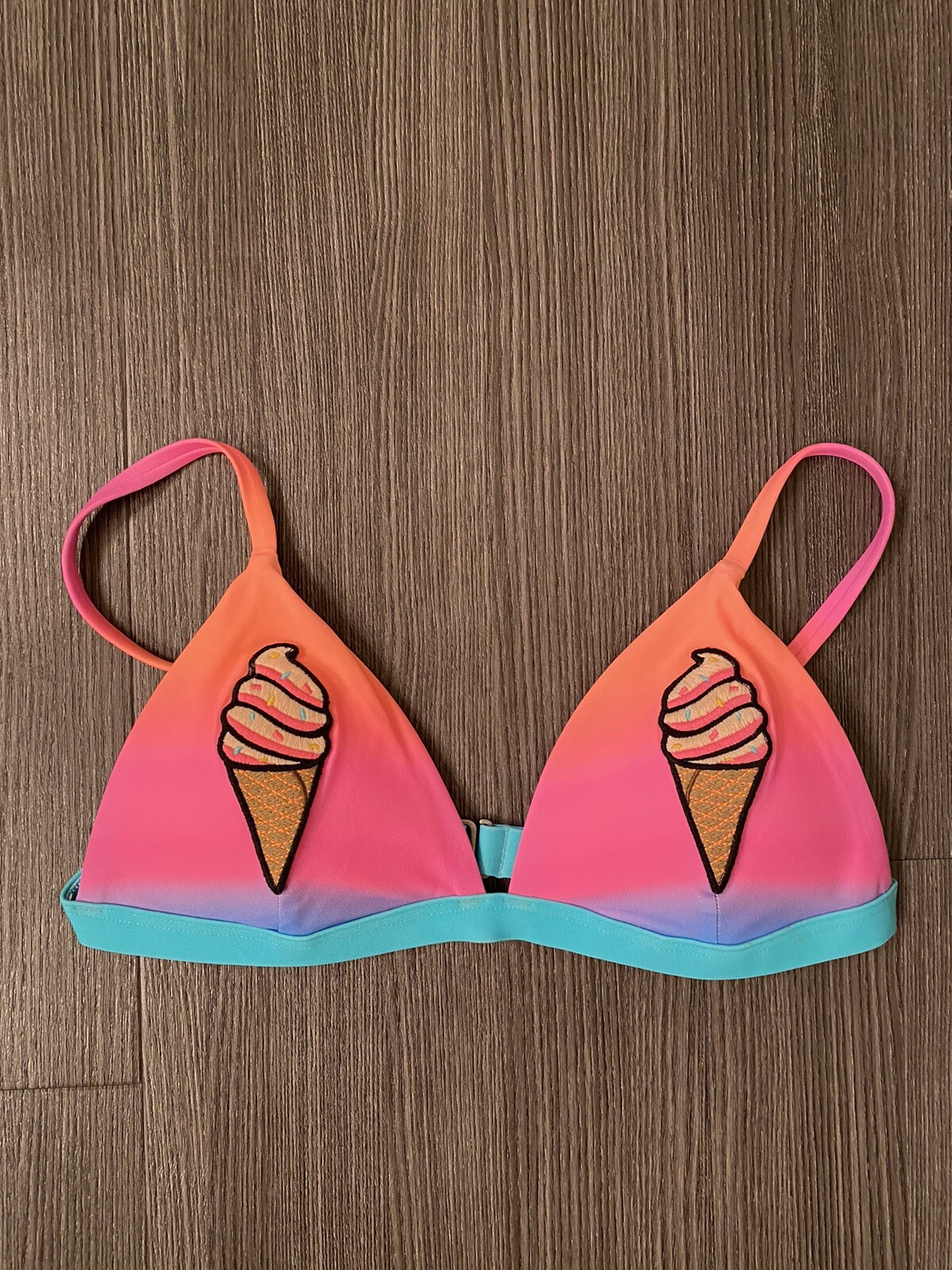 Aerie Ice Cream Cone Bikini Top M | eBay