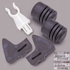 Set Hood Bonnet Bumper Prop Rod Clamp Clip For Nissan Frontier Navara 2006 2014