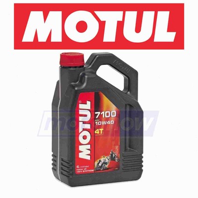 Motul 104092 7100 4T Synthetic Ester Motor Oils - 10W40  (4 Liters)