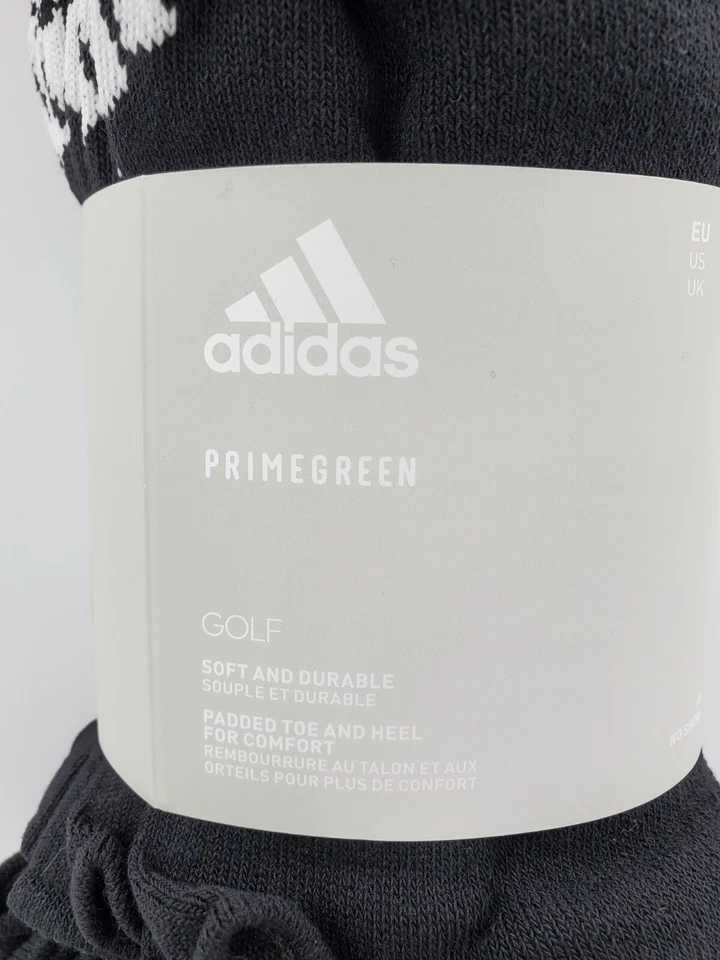 6 pares de calcetines de golf Adidas No Show, zapatos para hombre talla 12,5-15, XL, negros L16 MP Foto 3 de 4