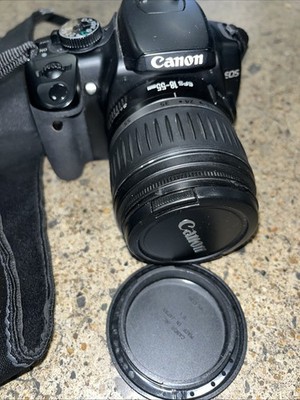 Canon EOS Rebel XTi DS126151 Digital Camera Black & 58mm Zoom Lens 18-55mm 1:3.5