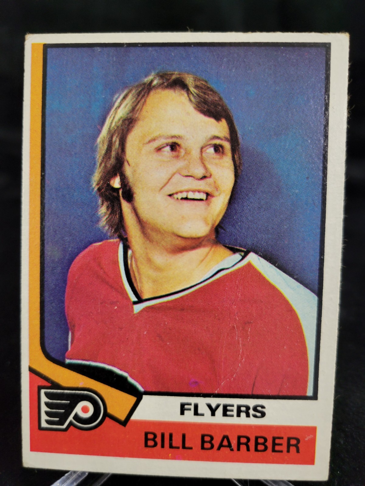 1974-75 Topps  #8   Bill Barber   Philadelphia Flyers     VG-EX