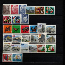 Sondermarken Bund - Berlin 1964 u. 1965 postfr. s. Scan