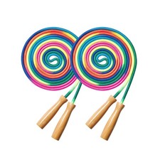 Double Dutch Long Jump rope - 16Ft 2 Pack Skipping Rope for Kids Adults, Rain...