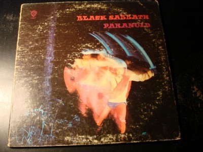 BLACK SABBATH PARANOID LP RECORD GATEFOLD