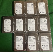 Lot Of 10 Seagate Barracuda 500GB 7200 RPM 3.5” SATA Hard Drive ST500DM002