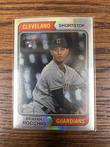 Brayan Rocchio 2023 Topps Brayan Rocchio #533 Refractor