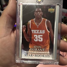 Upper Deck 2007-08 First Edition Kevin Durant #202 Star Rookies Rookie Card. rookie card picture