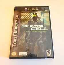 Ubisoft Tom Clancy's Splinter Cell Nintendo GameCube w/ Manual NTSC-U/C T 2002