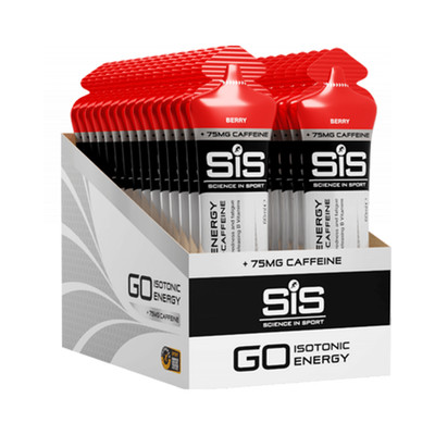 SIS GO Energy + Caffeine Gels - Energie & Ausdauer - Energie-Gel