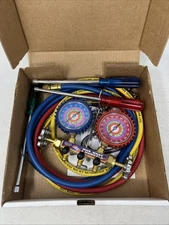 BRAND NEW Uniweld Manifold  (R-410a/R-22r/R-404a) Psi/ F HVAC Gauges (100)