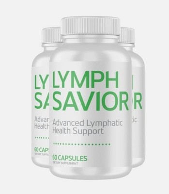 3-Pack Lymph Savior - Advanced Lymphatic Health Support Supplement - 180 Caps