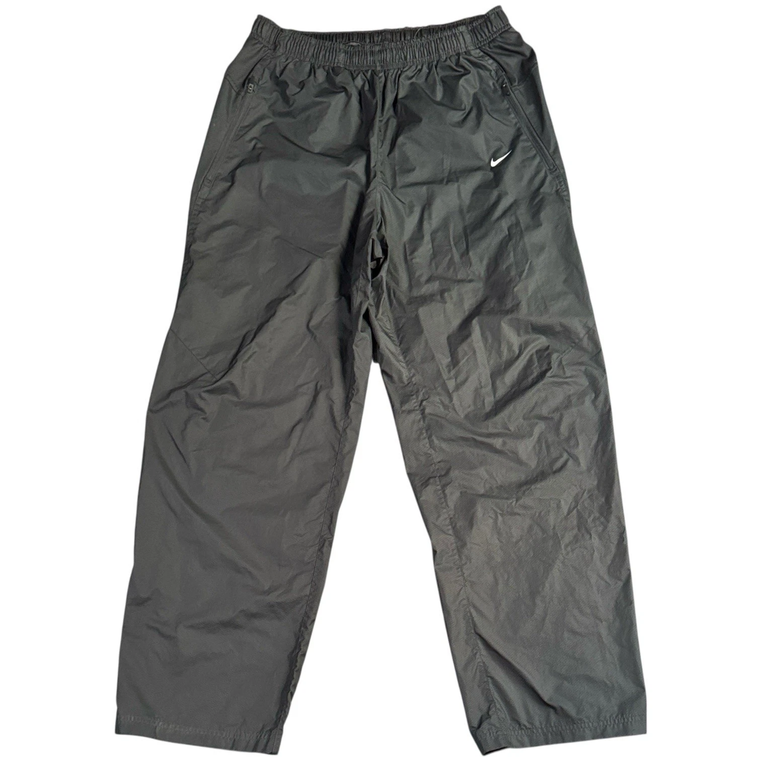 Nike Storm Fit Mens Athletic Pants Charcoal Gray Size Large rain windbreaker