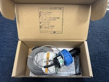 +GF+ 198 840 143 Paddlewheel Flow Sensor PP TI LoFlow 0.5-4"