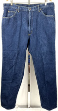 Vtg OshKosh B'Gosh Mens Flannel Lined Jeans Actual 38 x 31 Denim Made In USA