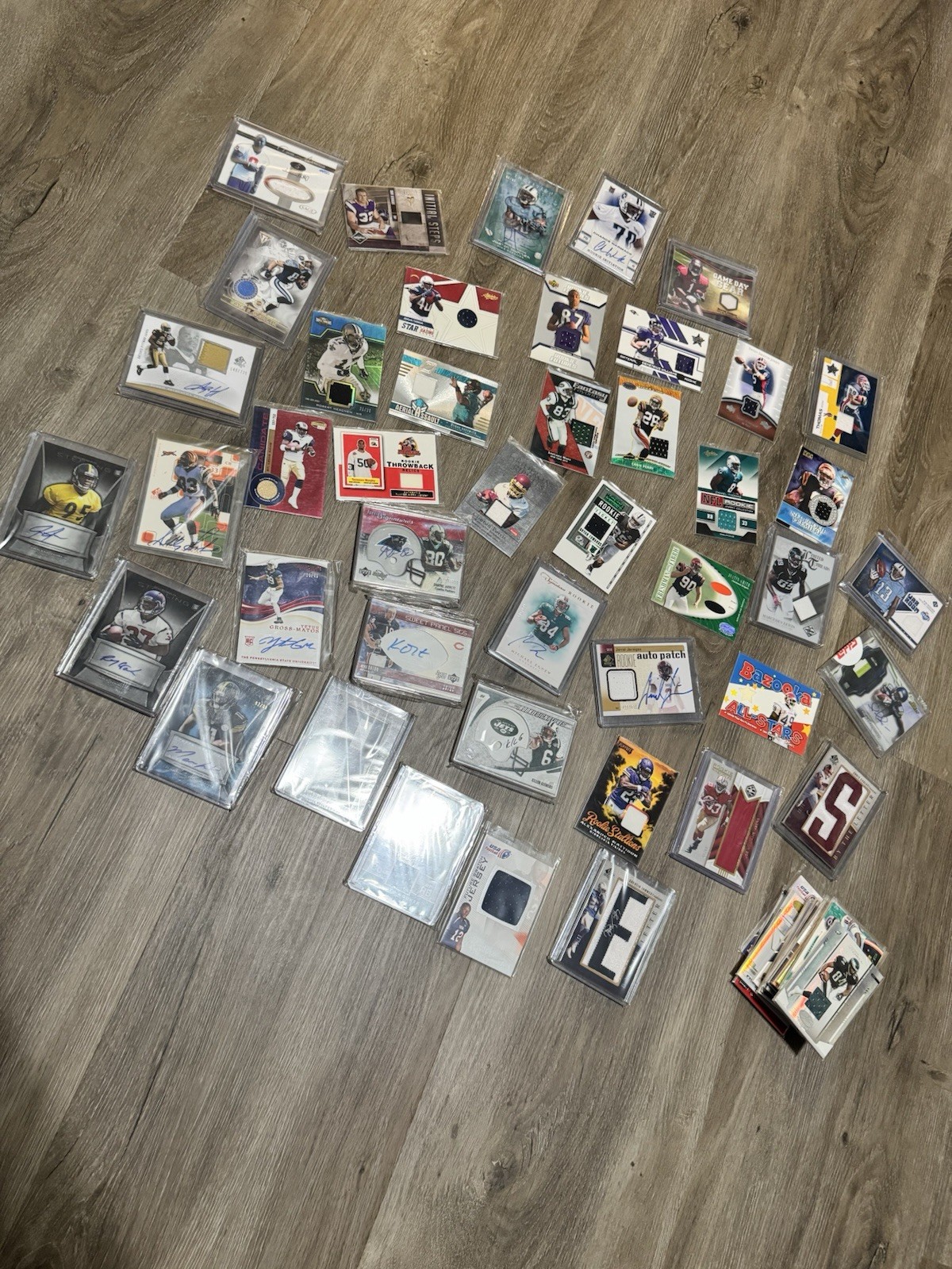 500+ Card Lot - AUTO PATCH NUMBERED Football Basketball Baseball NO BASE view 4