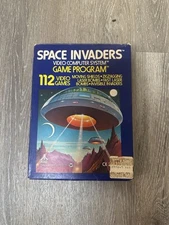 Space Invaders (Atari 2600, 1980) Complete in Box CIB