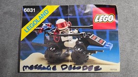 LEGO 6831 Message Decoder Space Police Vintage 1989 100% Complete w/Instructions