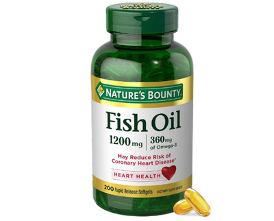 Nature's Bounty Fish Oil Softgels - 200 Count