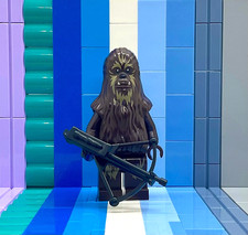 1x LEGO Star Wars Minifigur - Wookiee Warrior (2019) sw1028 NEU mit Crossbow